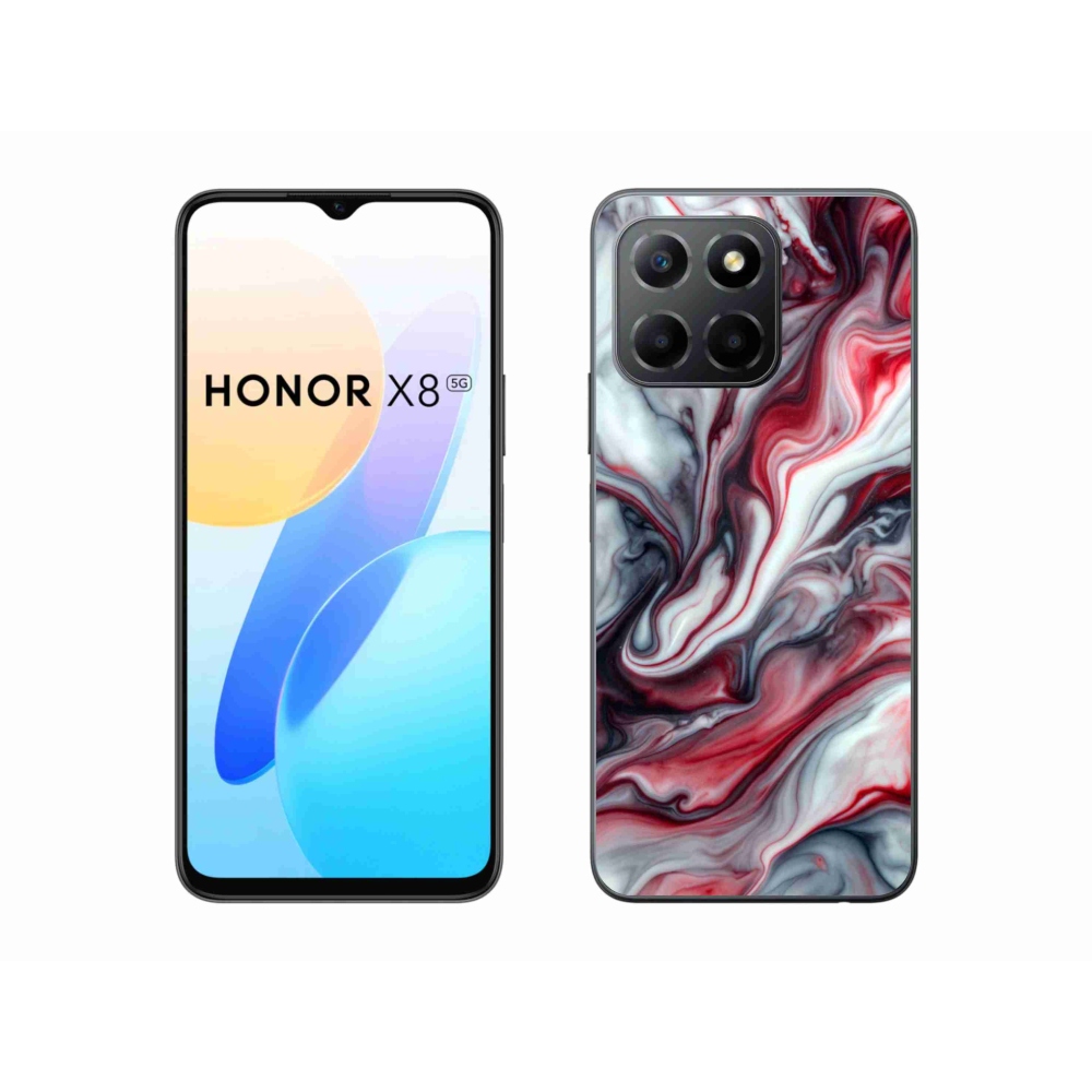 Zselés borítás mmCase a Honor X8 5G/Honor 70 Lite 5G számára - absztrakt motívum 37