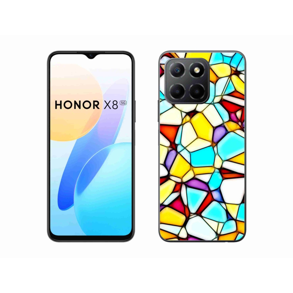Zselés borítás mmCase a Honor X8 5G/Honor 70 Lite 5G számára - absztrakt motívum 40