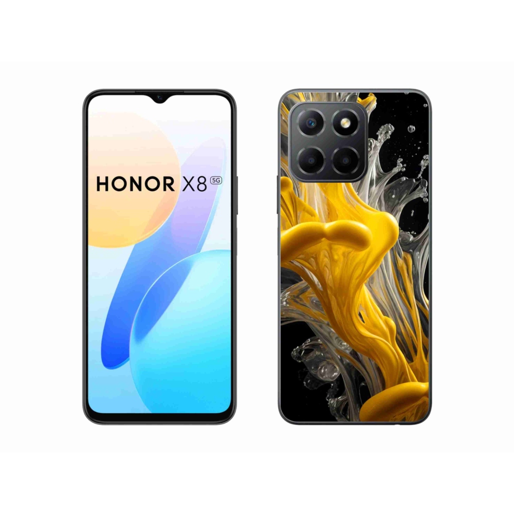 Zselés borítás mmCase a Honor X8 5G/Honor 70 Lite 5G számára - absztrakt motívum 48