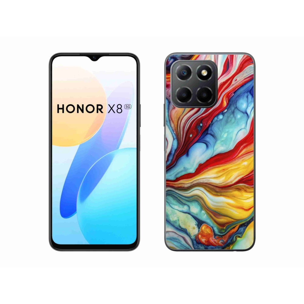 Gél borítás mmCase a Honor X8 5G/Honor 70 Lite 5G készülékhez - absztrakt motívum 58