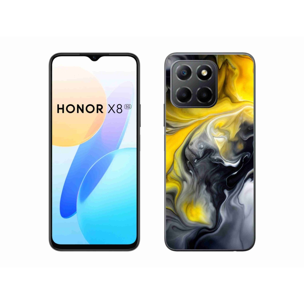 Zselés borítás mmCase a Honor X8 5G/Honor 70 Lite 5G számára - absztrakt motívum 60