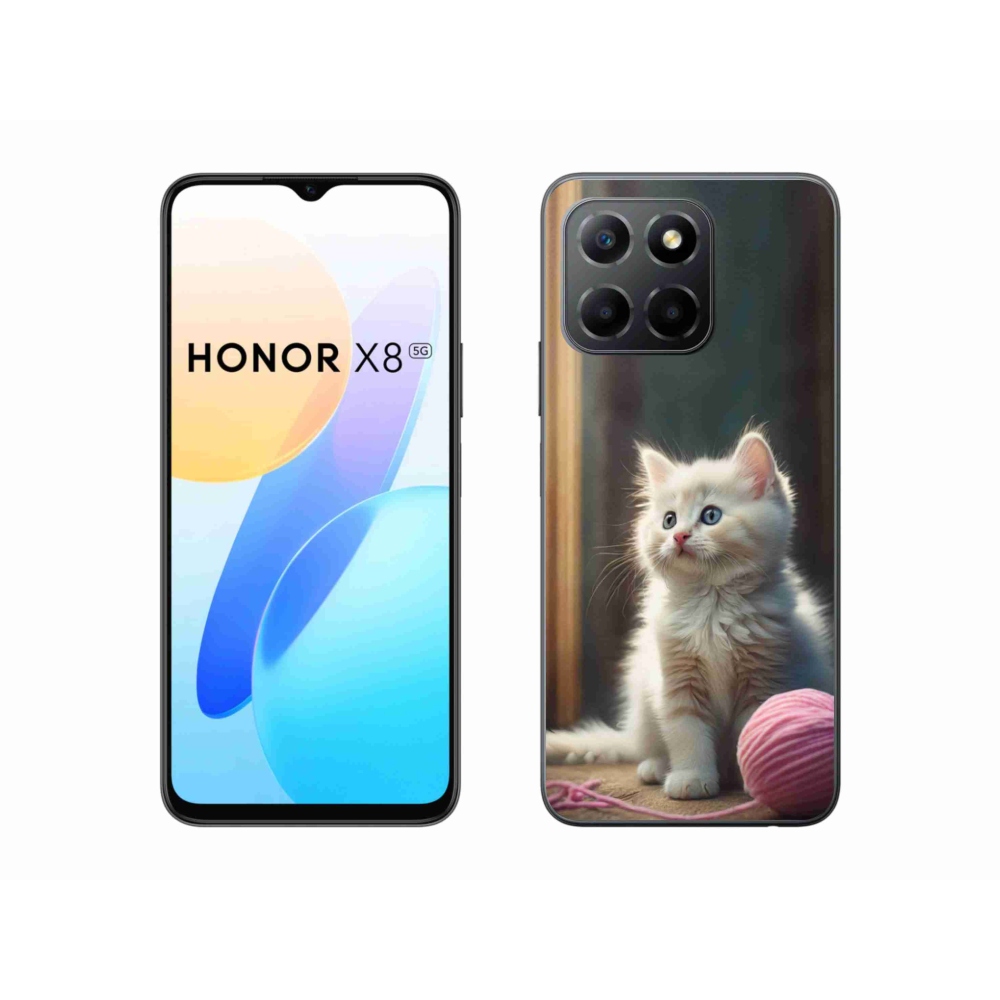 Gél borítás mmCase a Honor X8 5G/Honor 70 Lite 5G készülékhez - Fehér Babe 2