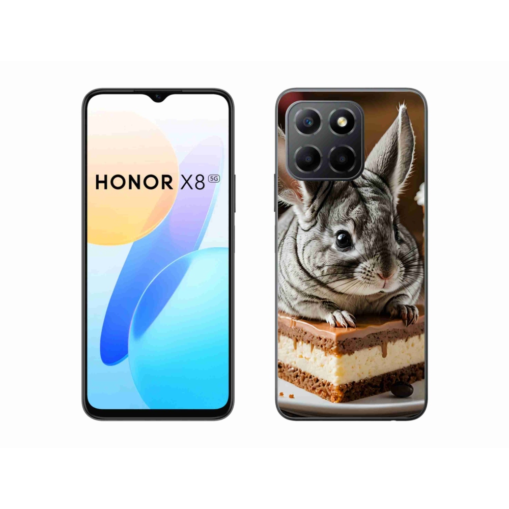 Gél borítás mmCase a Honor X8 5G/Honor 70 Lite 5G készülékhez - Chinchilla