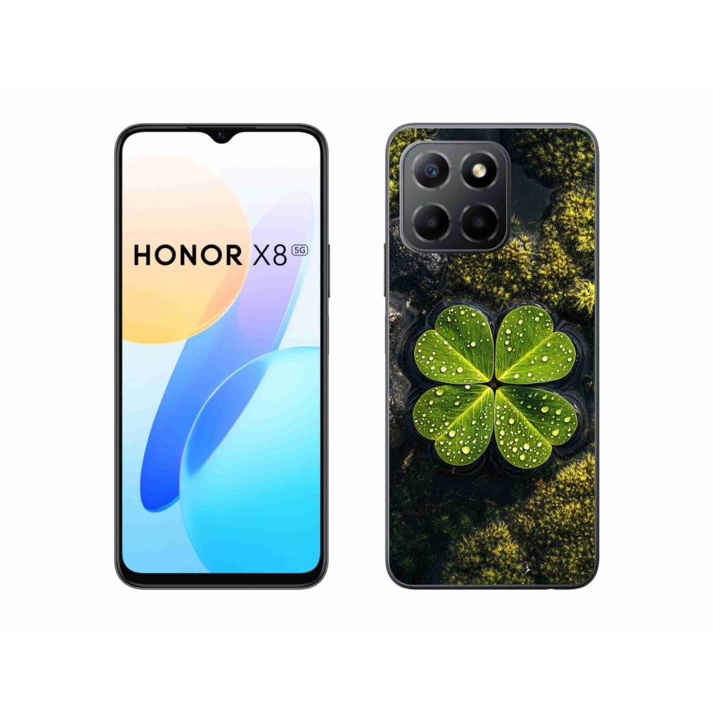 Gél borítás mmCase a Honor X8 5G/Honor 70 Lite 5G készülékhez - négylevelű lóhere