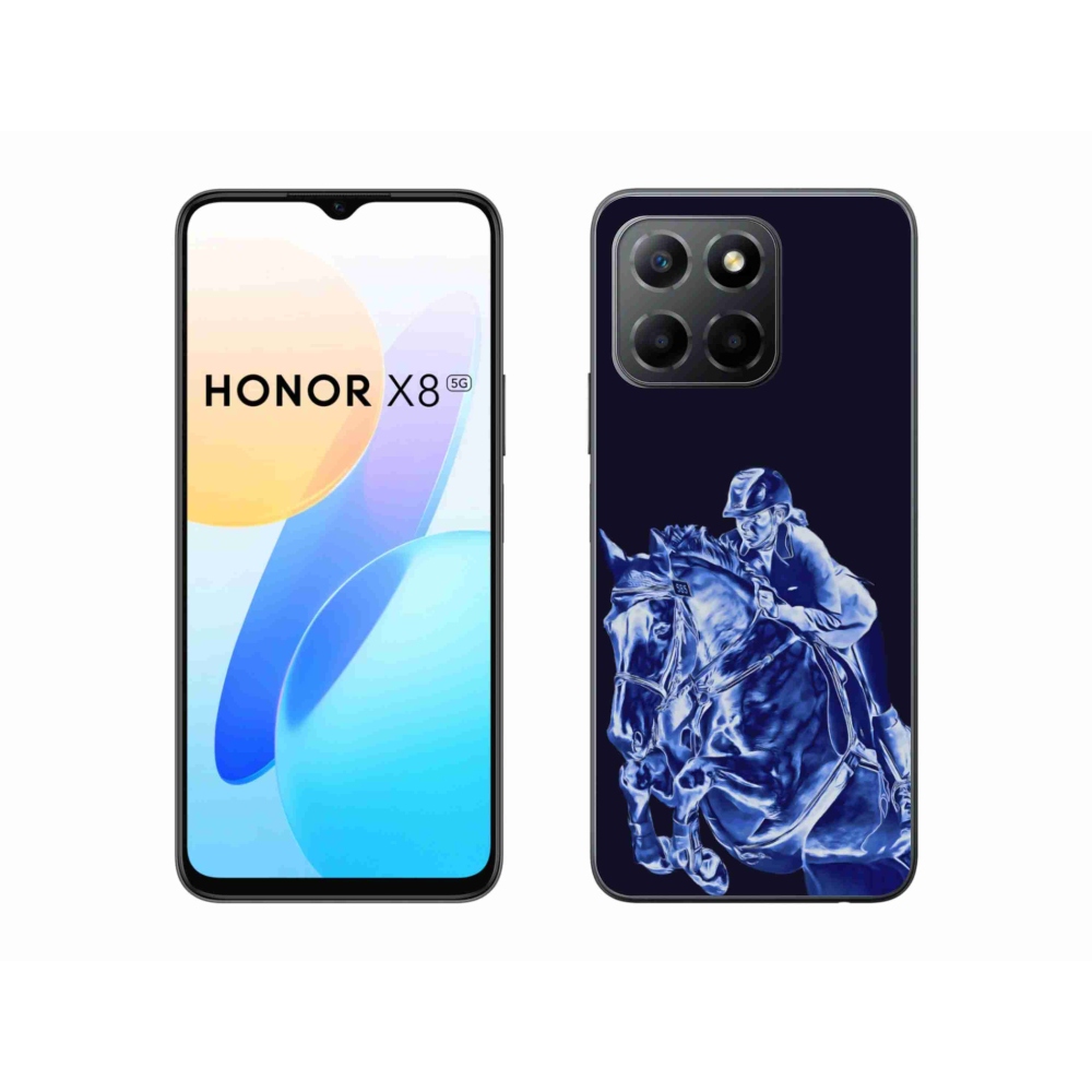 Gél borítás mmCase a Honor X8 5G/Honor 70 Lite 5G számára - versenyló