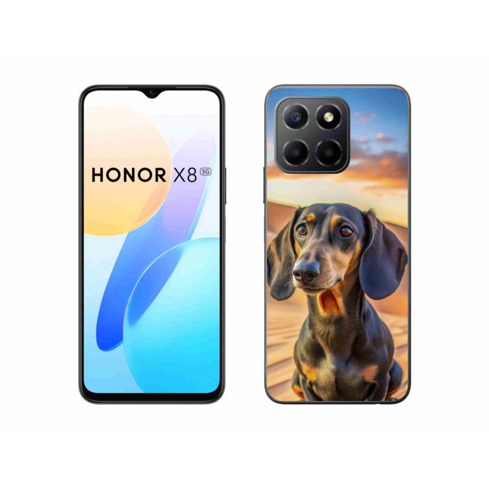 Gél borítás mmCase a Honor X8 5G/Honor 70 Lite 5G készülékhez - borz 3
