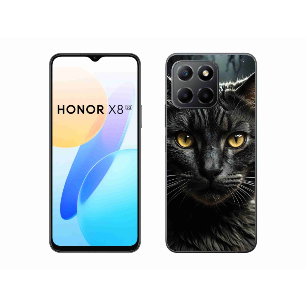 Zselés borítás mmCase a Honor X8 5G/Honor 70 Lite 5G készülékhez - cat view 3