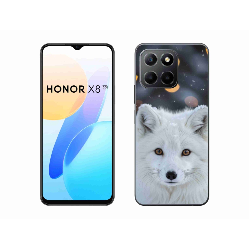 Zselés borítás mmCase a Honor X8 5G/Honor 70 Lite 5G készülékhez - polár róka