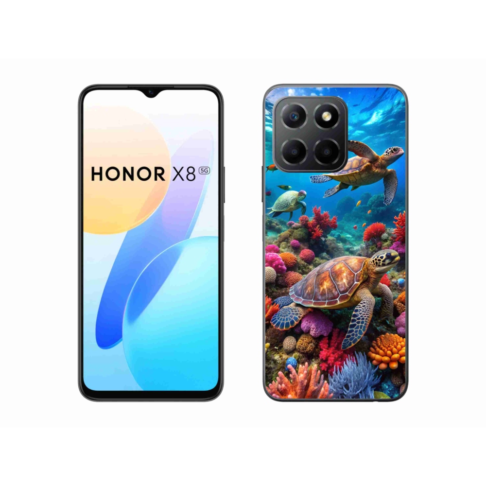 Gél borítás mmCase a Honor X8 5G/Honor 70 Lite 5G készülékhez - Sea World 2