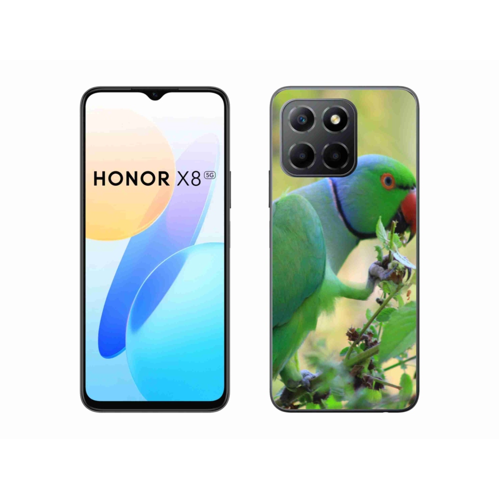 Zselés borítás mmCase a Honor X8 5G/Honor 70 Lite 5G készülékhez - parrot alexandr