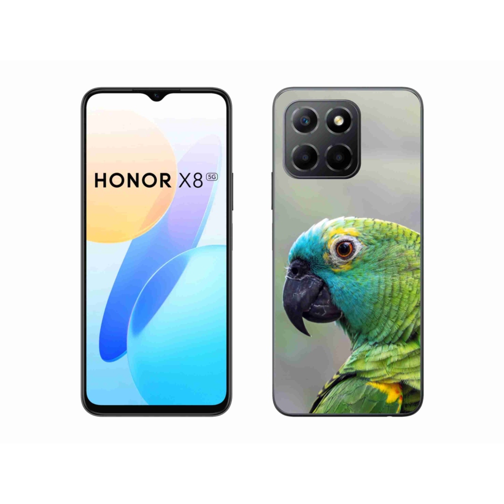 Zselés borítás mmCase a Honor X8 5G/Honor 70 Lite 5G számára - Amazon papagáj
