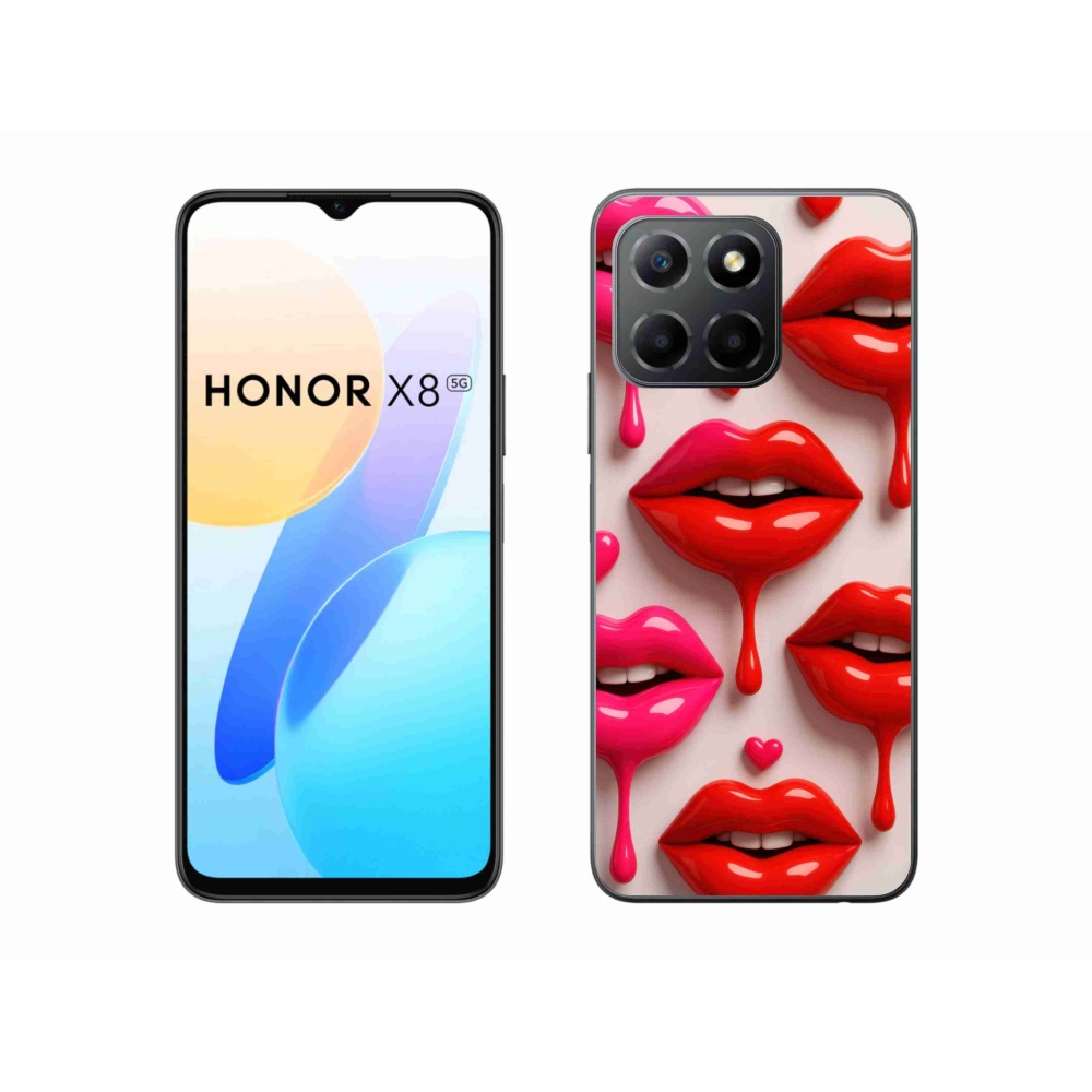 Gél védőburkolat mmCase a Honor X8 5G/Honor 70 Lite 5G készülékhez - Lips 2