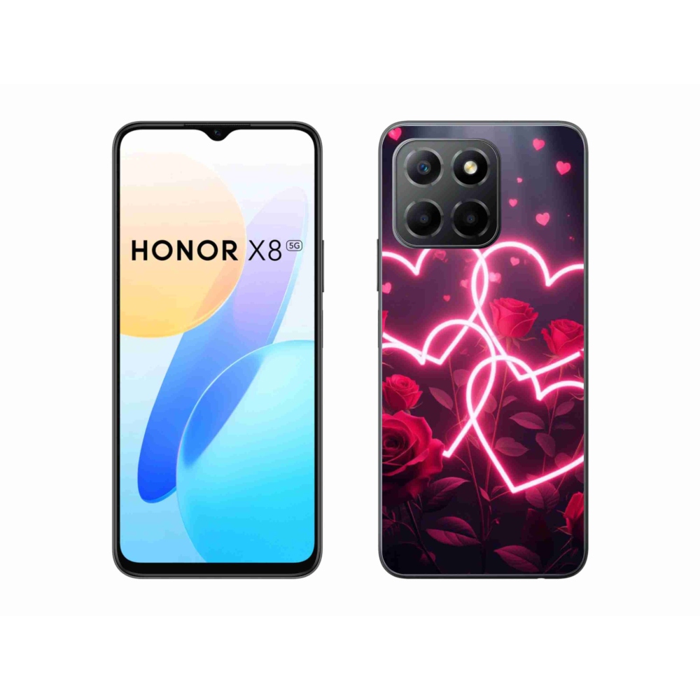 Gél borítás mmCase a Honor X8 5G/Honor 70 Lite 5G készülékhez - Szerelem szíve