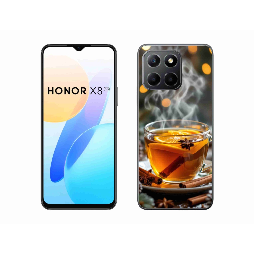 Gél borítás mmCase a Honor X8 5G/Honor 70 Lite 5G számára - karácsonyi puncs