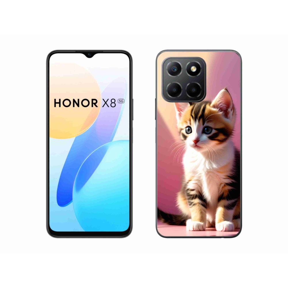 Gél borítás mmCase a Honor X8 5G/Honor 70 Lite 5G számára - Curious Babe 2