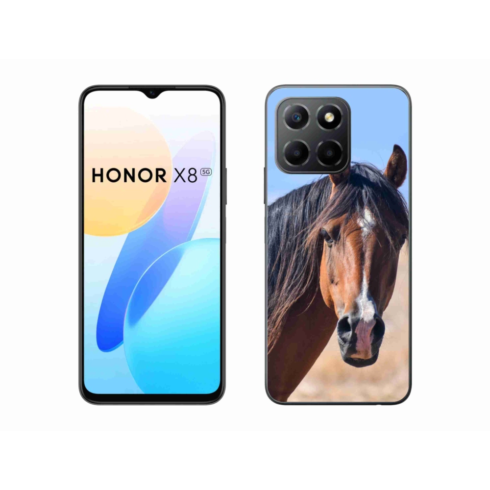 mmCase gél tok az Honor X8 5G/Honor 70 Lite készülékhez – nyugodt ló
