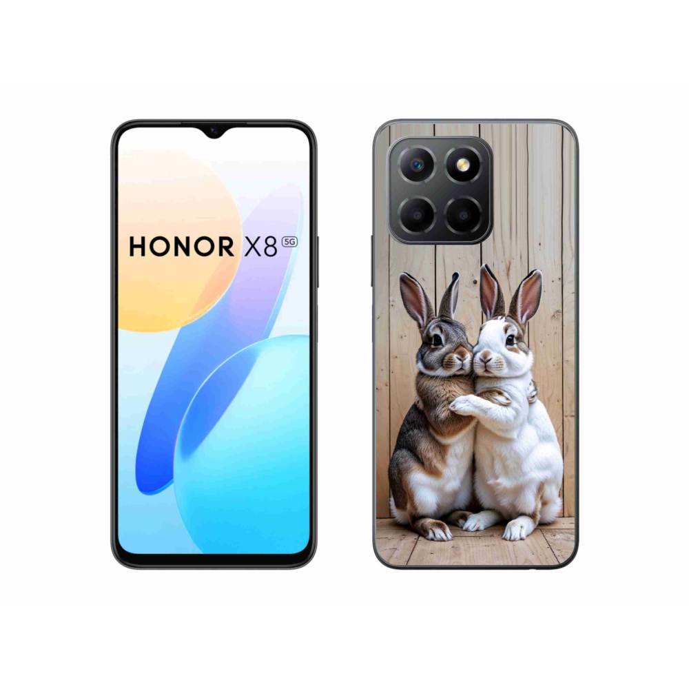 mmCase géltok az Honor X8 5G/Honor 70 Lite készülékhez – nyúlpár