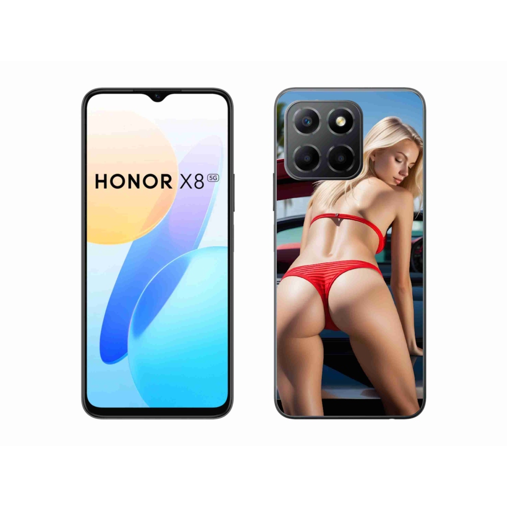 mmCase géltok az Honor X8 5G/Honor 70 Lite készülékhez – szexi nő 2