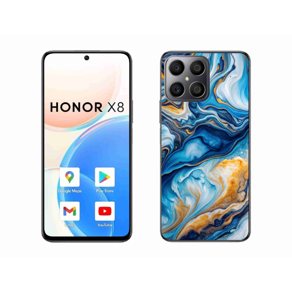 Gél borítás mmCase a Honor X8-hoz - absztrakt motívum 34