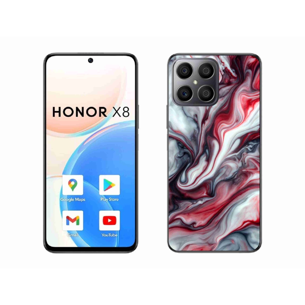 Gél borítás mmCase a Honor X8-hoz - absztrakt motívum 37