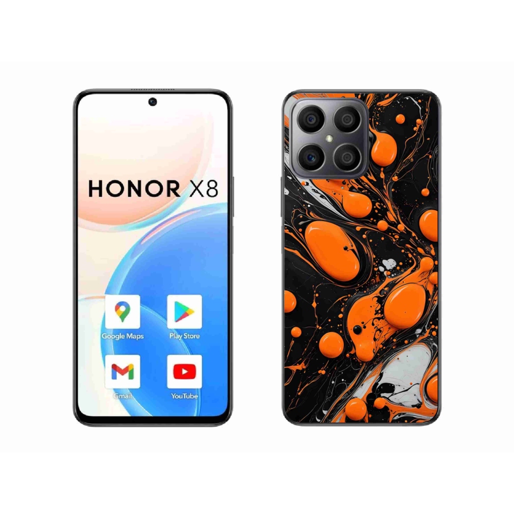 Gél borítás mmCase a Honor X8-hoz - absztrakt motívum 41