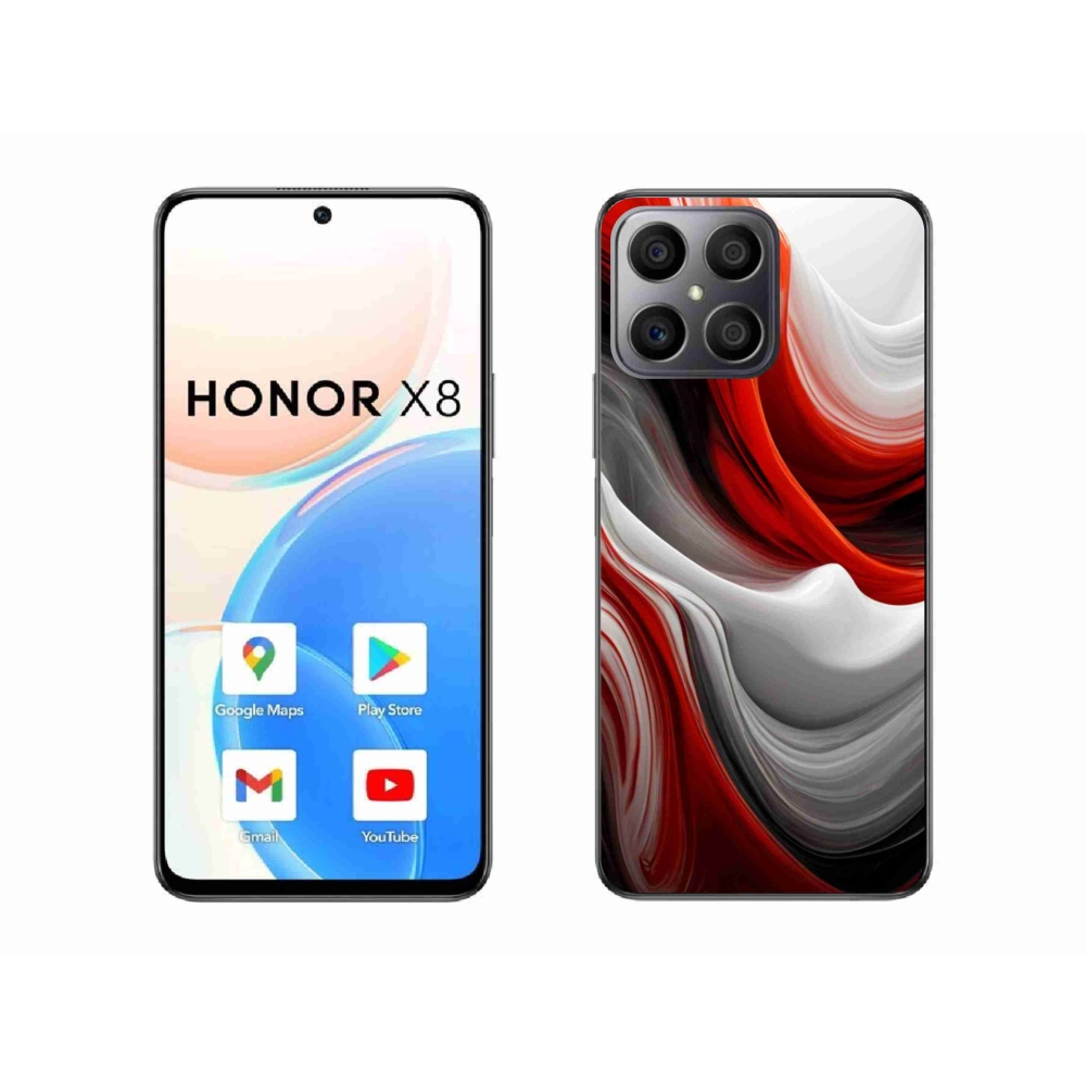 Gél borítás mmCase a Honor X8-hoz - absztrakt motívum 47