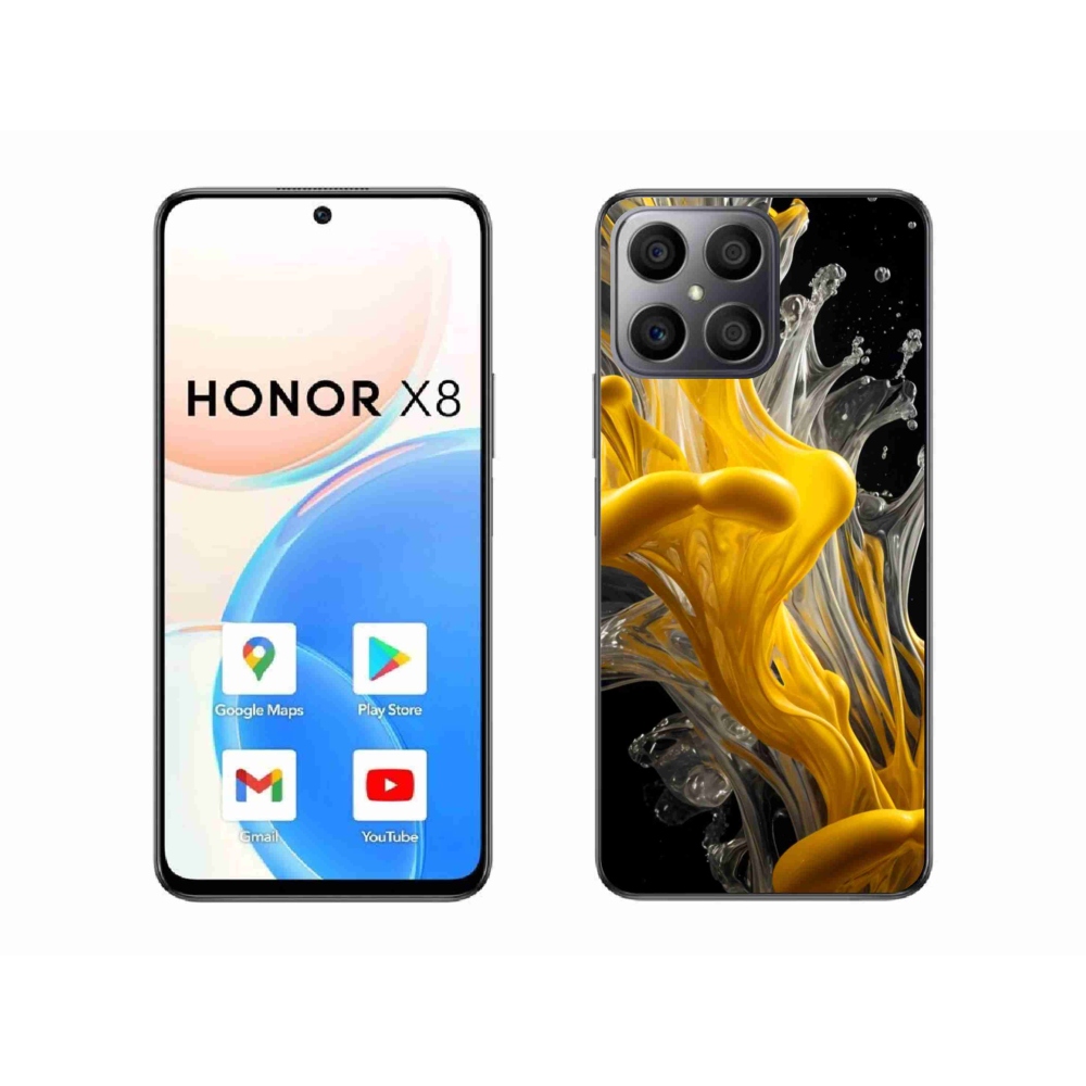 Zselés borítás mmCase a Honor X8-hoz - absztrakt motívum 48