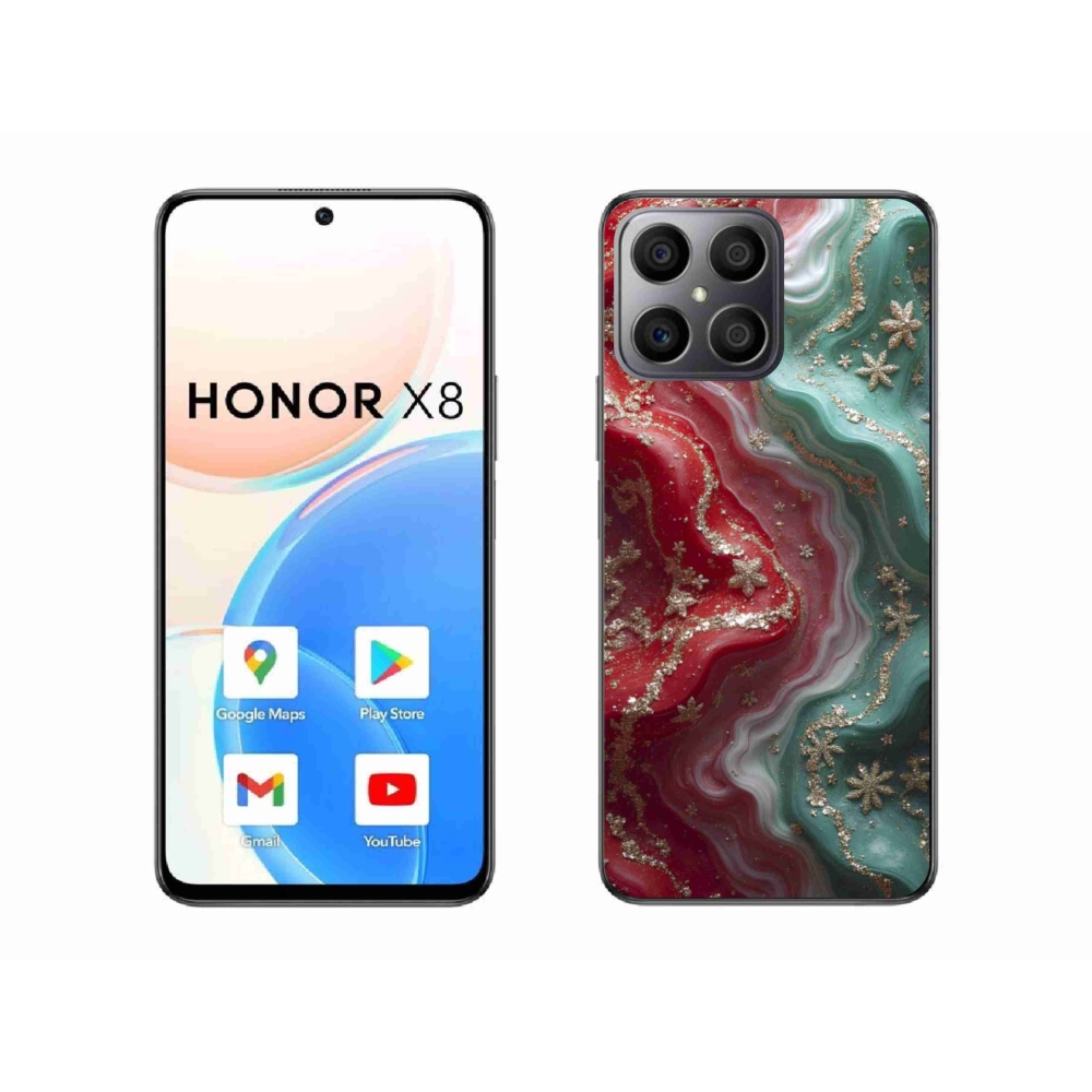 Gél borítás mmCase a Honor X8-hoz - absztrakt motívum 54