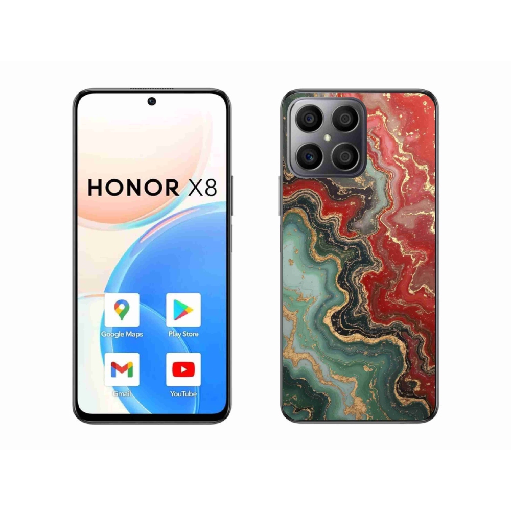 Gél borítás mmCase a Honor X8-hoz - absztrakt motívum 55