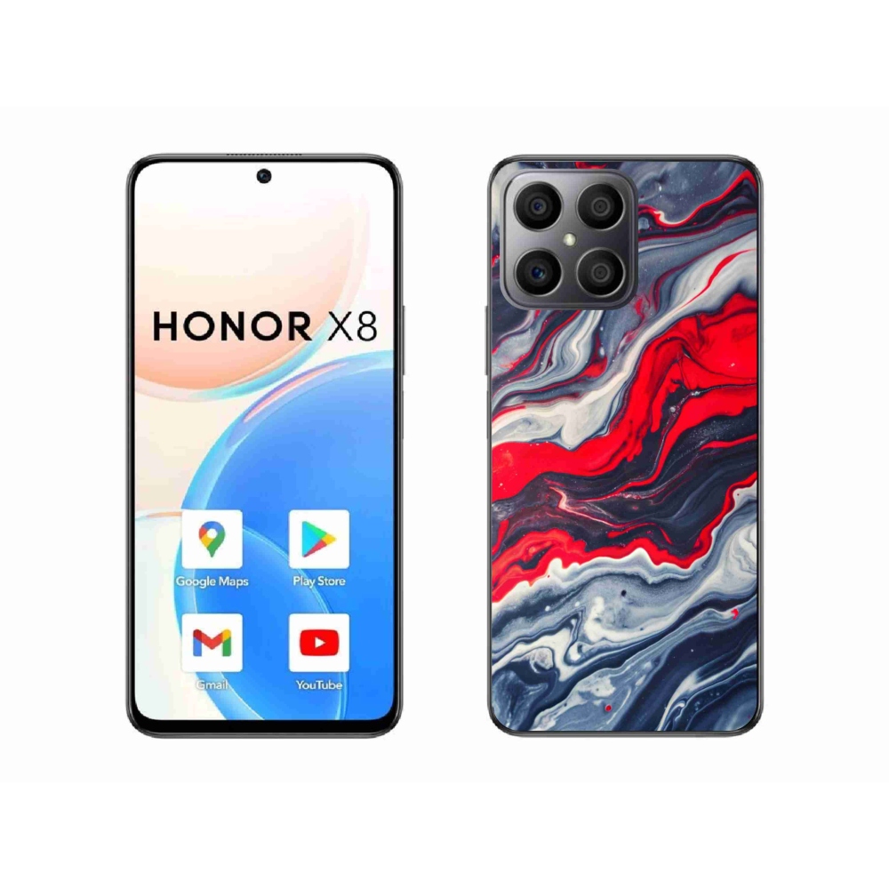 Gél borítás mmCase a Honor X8-hoz - absztrakt motívum 59