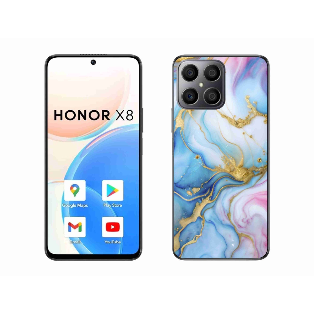 Gél borítás mmCase a Honor X8-hoz - absztrakt motívum 61