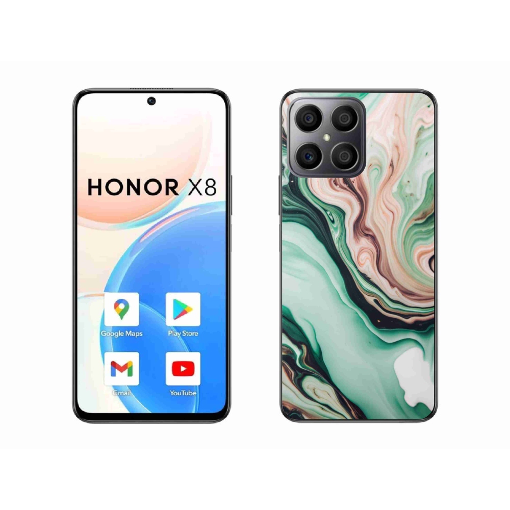 Gél borítás mmCase a Honor X8-hoz - absztrakt motívum 62