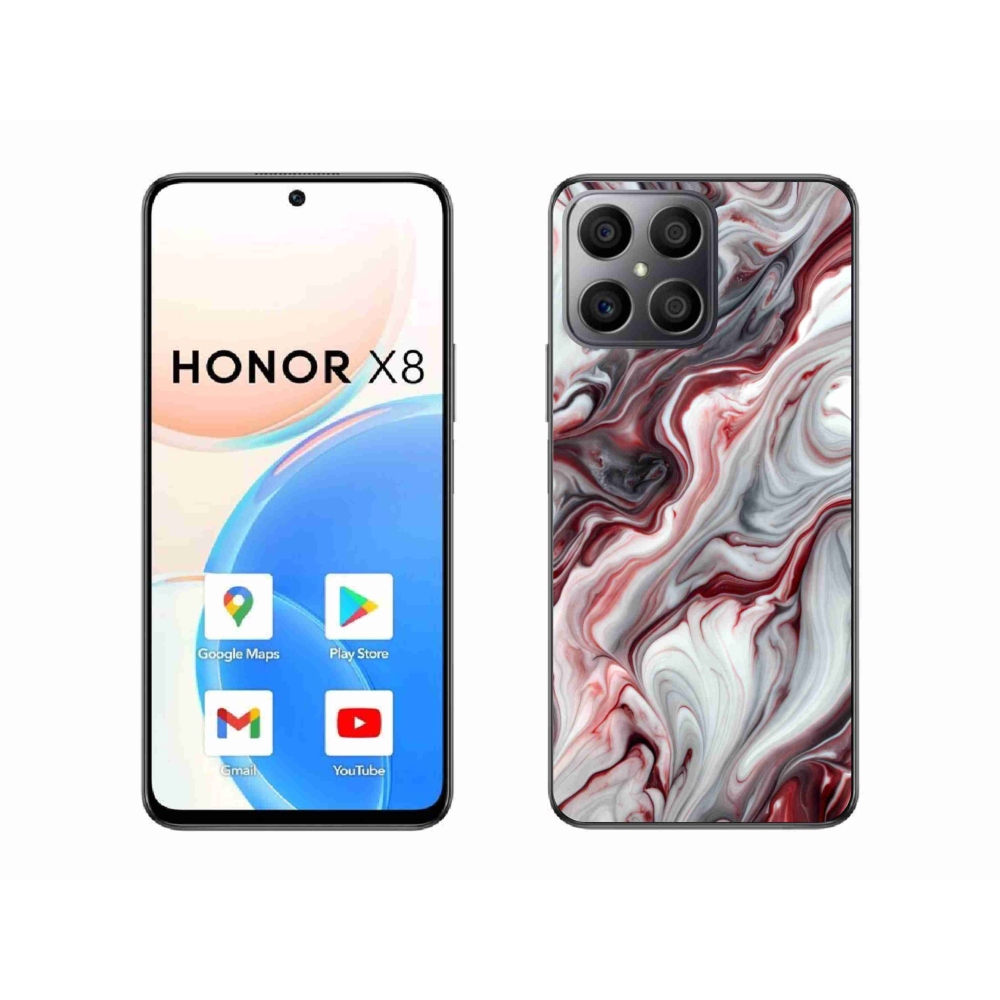 Gél borítás mmCase a Honor X8-hoz - absztrakt motívum 64