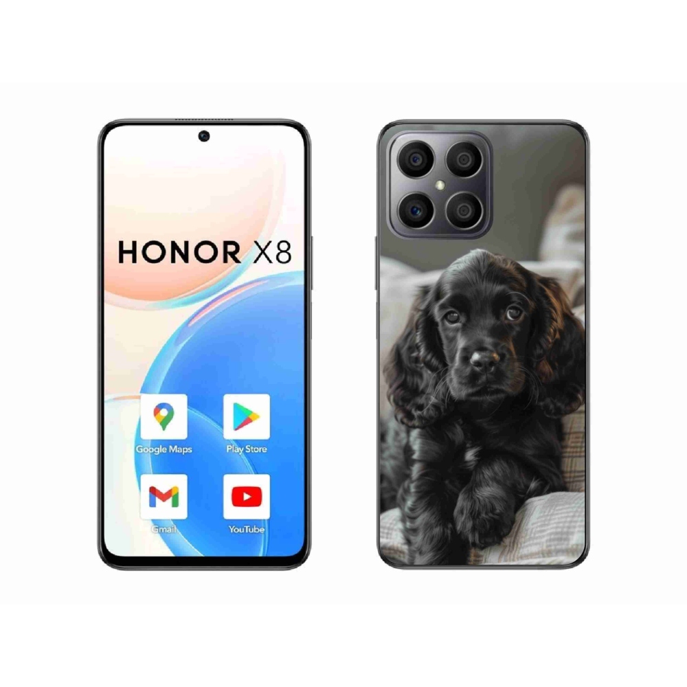Zselés borítás mmCase a Honor X8-hoz - Angol Cocker Spaniel