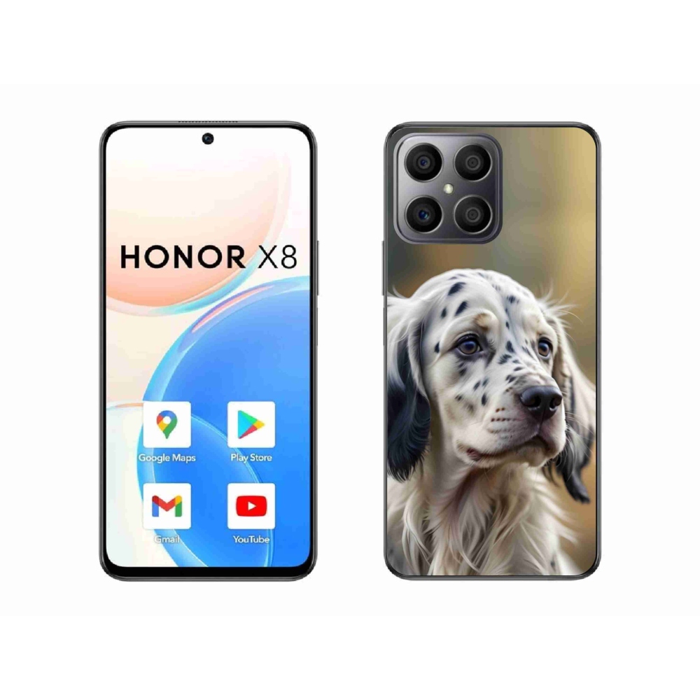 Zselés borítás mmCase a Honor X8-hoz - English Setter