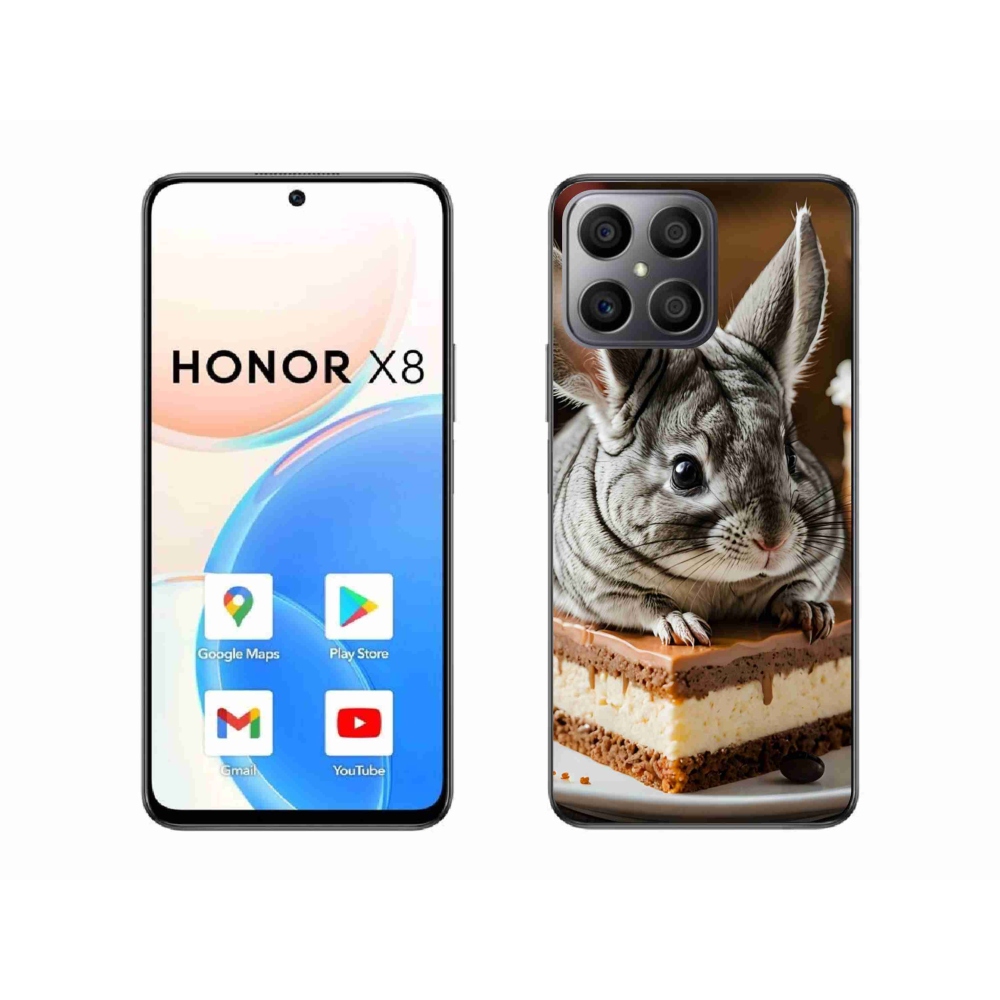 Zselés borítás mmCase a Honor X8-hoz - csincsilla