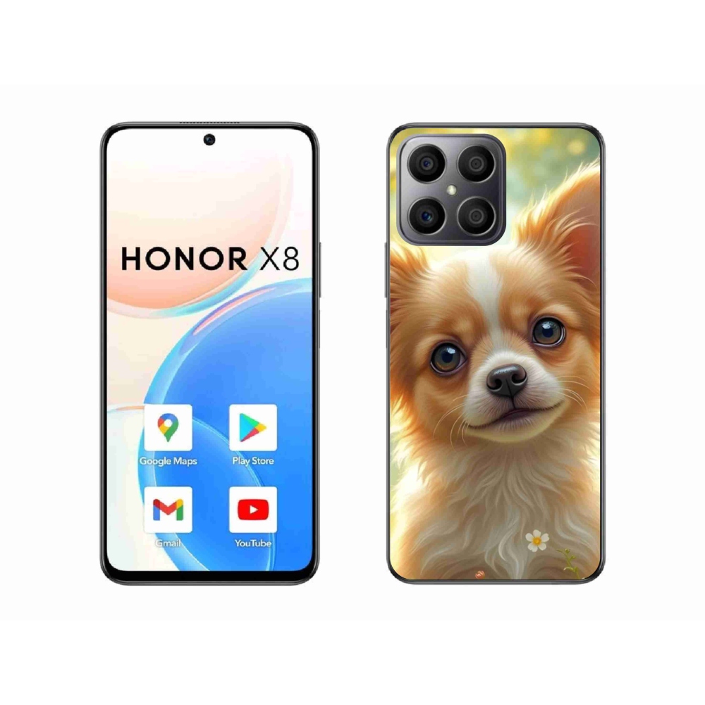 Gél borítás mmCase a Honor X8-hoz - chihuahua 5