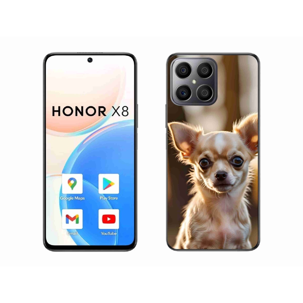 Gél borítás mmCase a Honor X8-hoz - chihuahua 6
