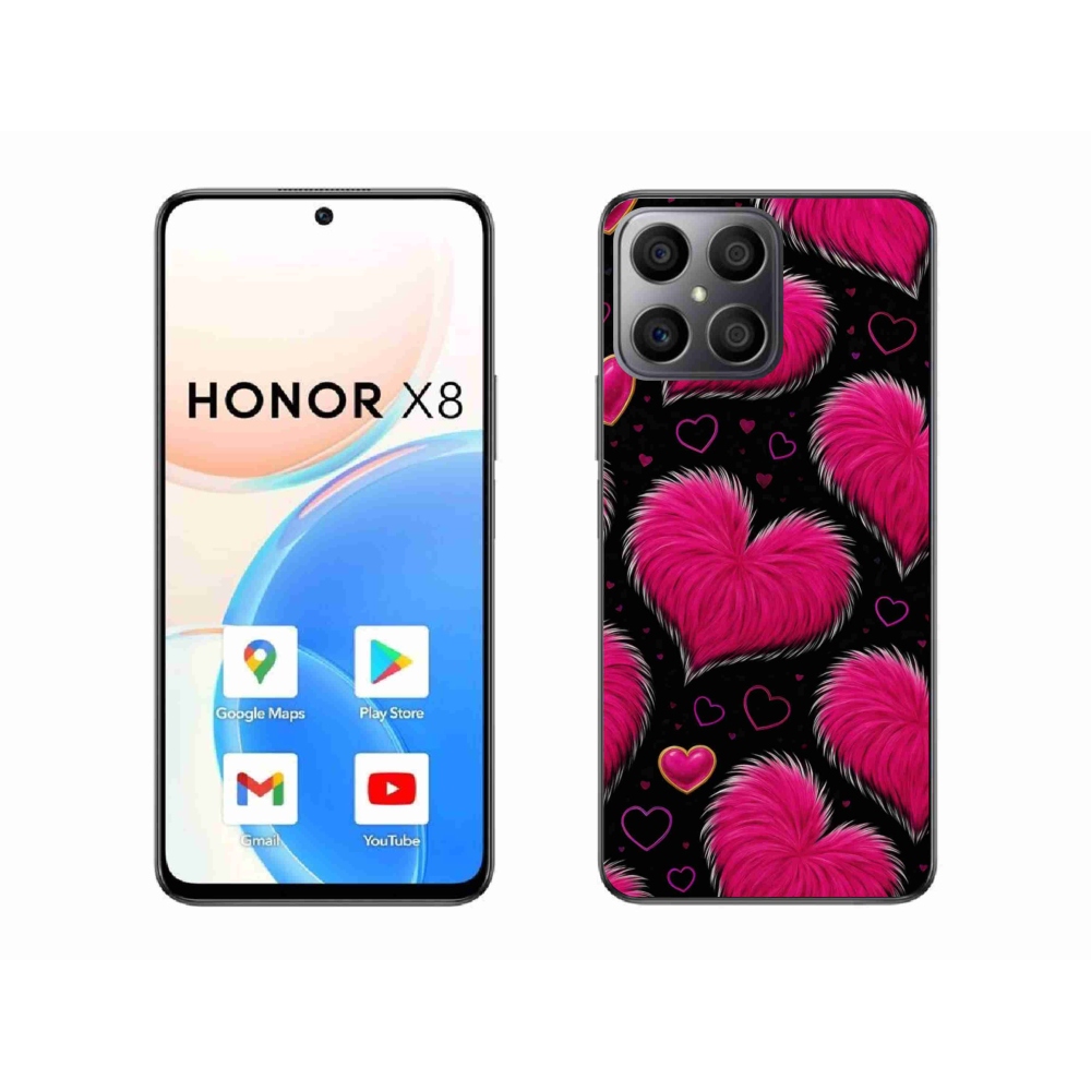 Gél borítás mmCase a Honor X8-hoz - puha szív