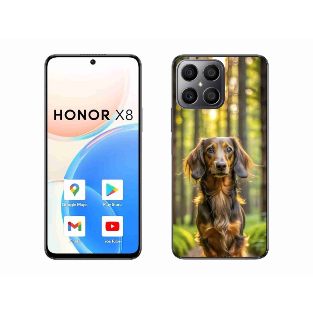 Zselés borítás mmCase a Honor X8-hoz - tacskó 4