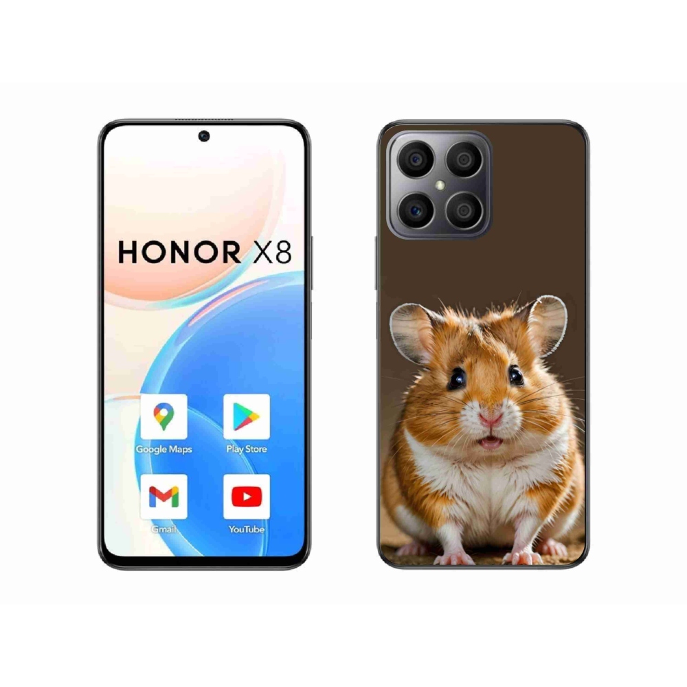Zselés borítás mmCase a Honor X8-hoz - hörcsög