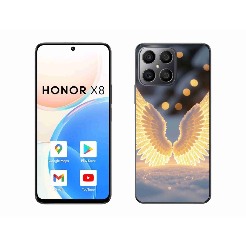 Zselés borítás mmCase a Honor X8-hoz - szárnyak