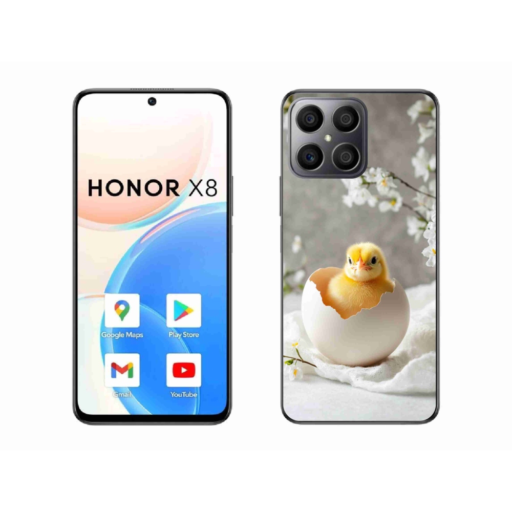 Gél védőburkolat mmCase a Honor X8-hoz - Csirke