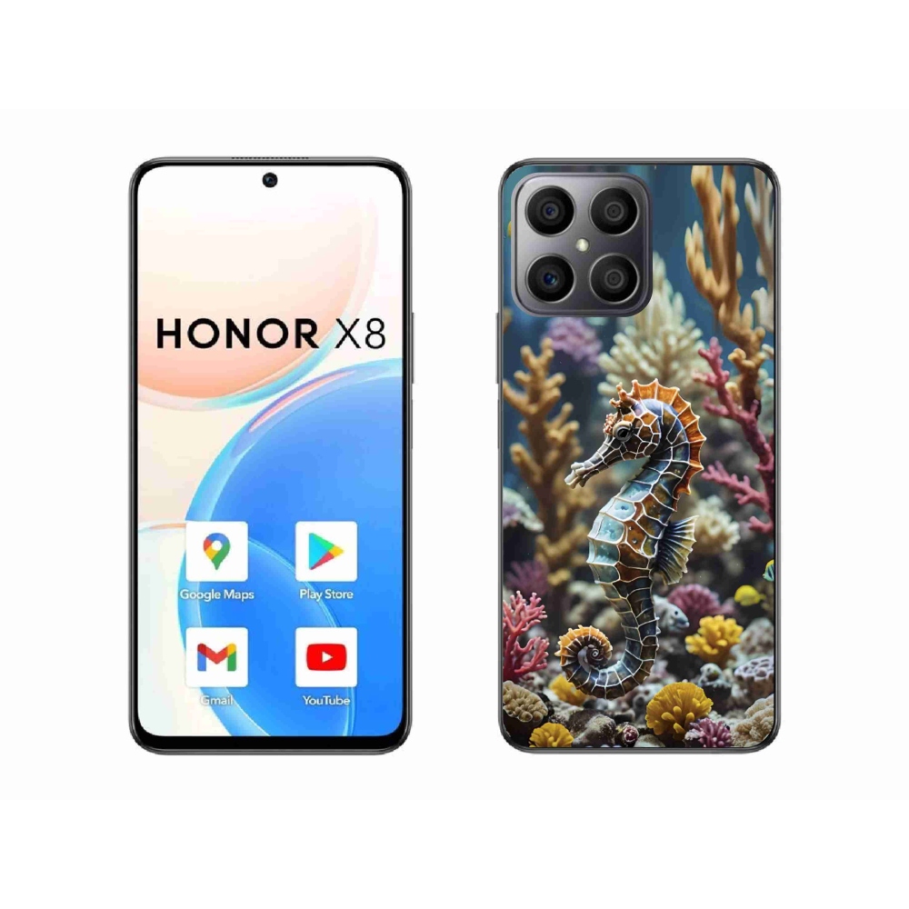 Zselés borítás mmCase a Honor X8-hoz - csikóhal 2
