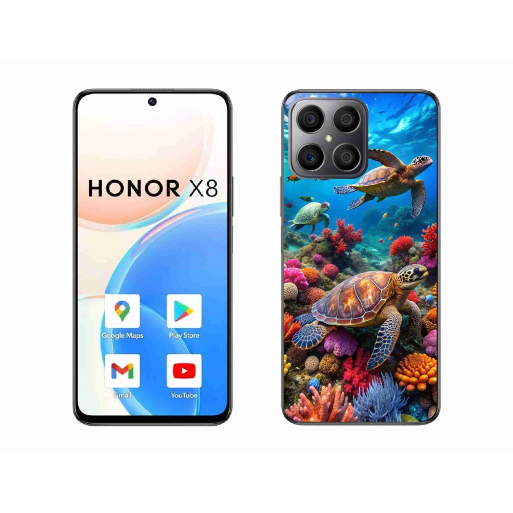 Zselés borítás mmCase a Honor X8-hoz - Sea World 2
