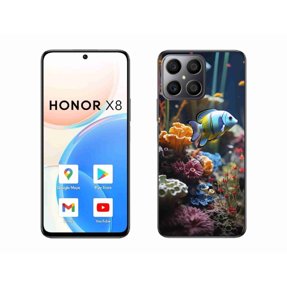 Zselés borítás mmCase a Honor X8-hoz - Sea World 5
