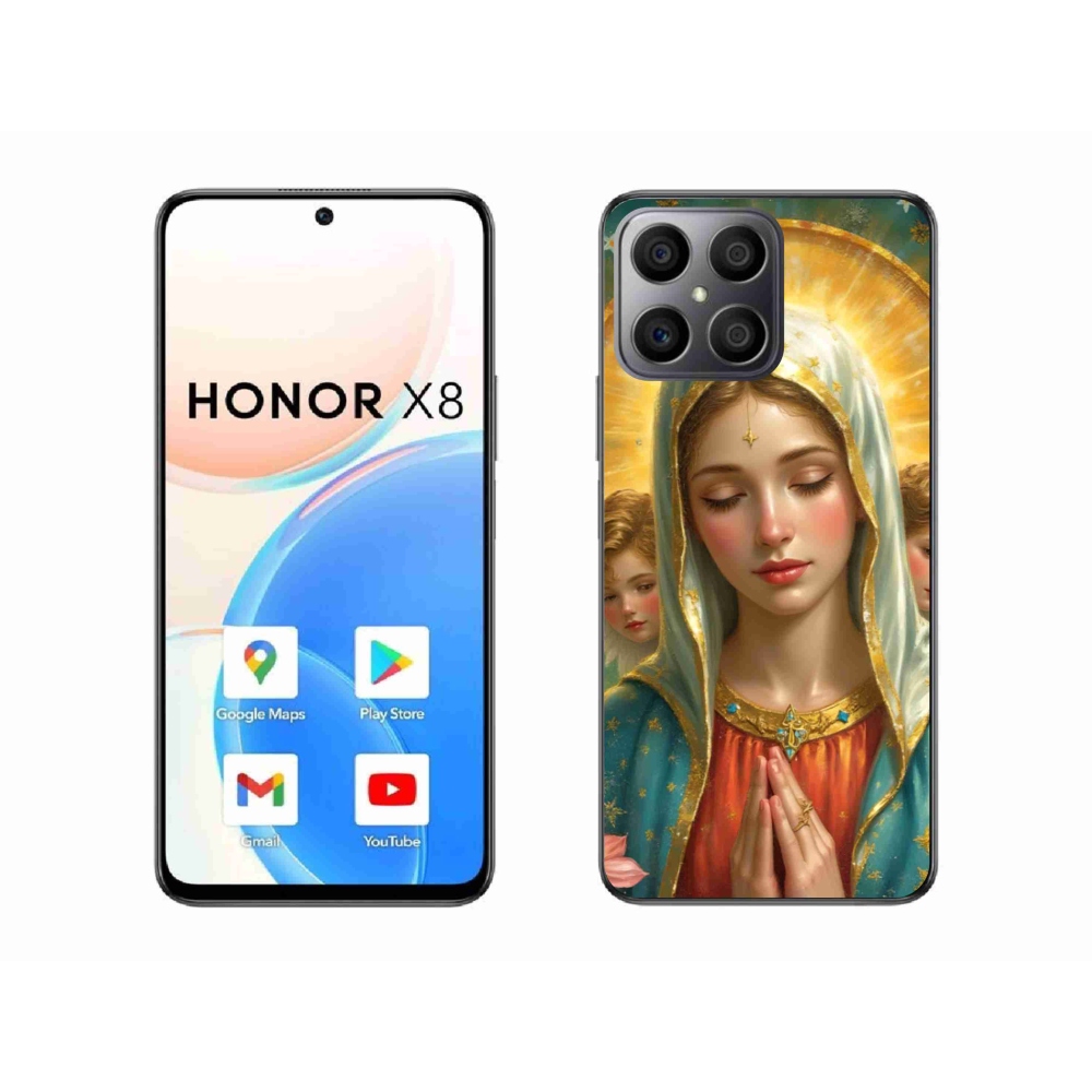 Gél borítás mmCase a Honor X8-hoz - Vallási motívum 3