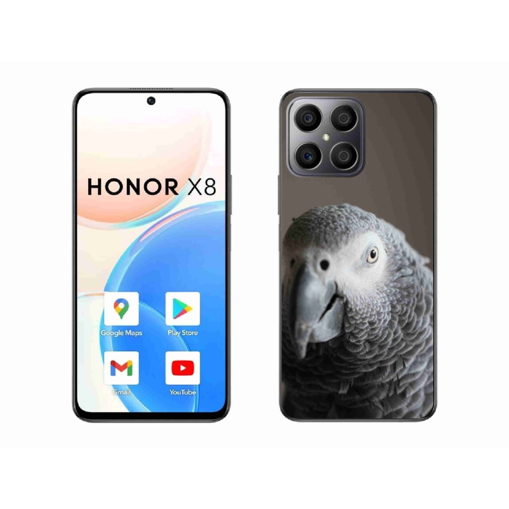 Zselés borítás mmCase a Honor X8-hoz - parrot jacko 2