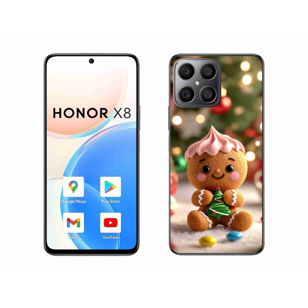 Zselés borítás mmCase a Honor X8-hoz - mézeskalács