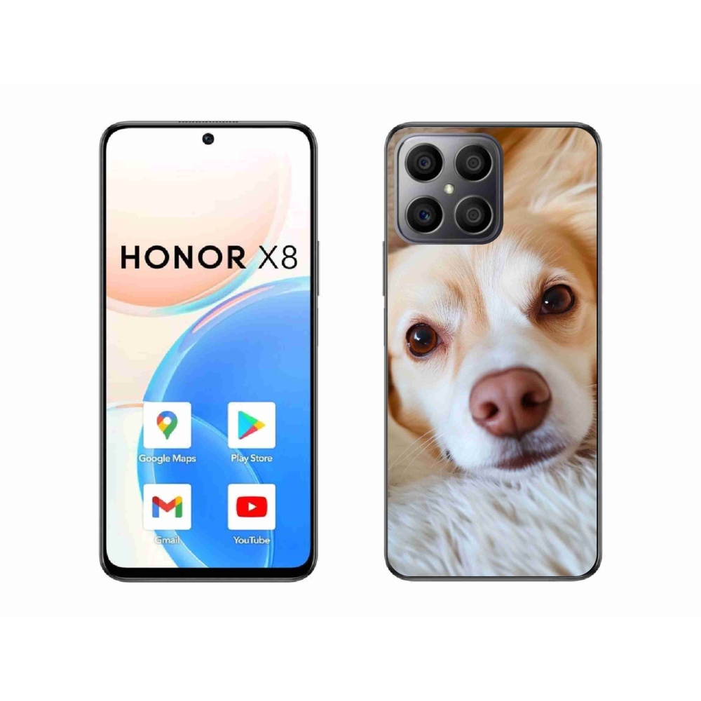 Gél borítás mmCase a Honor X8-hoz - Aranyos csivava